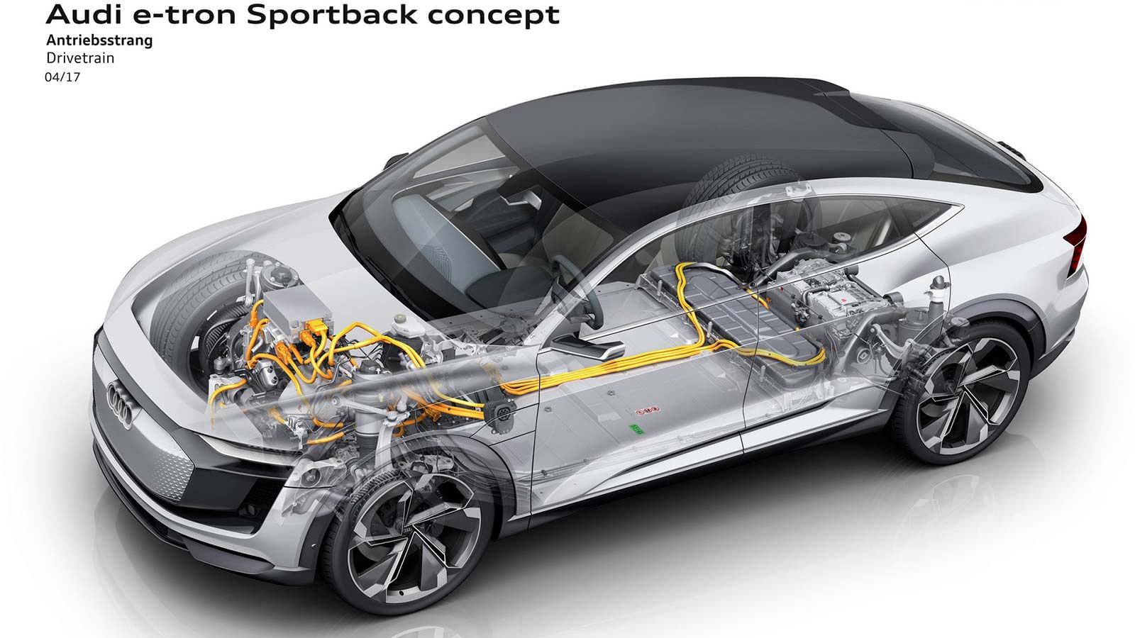 Электрическая установка Audi E-Tron Sportback Concept