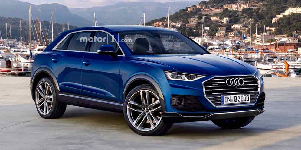 Возможный дизайн Audi Q3 и Q4 | неофициальные фото от motor1