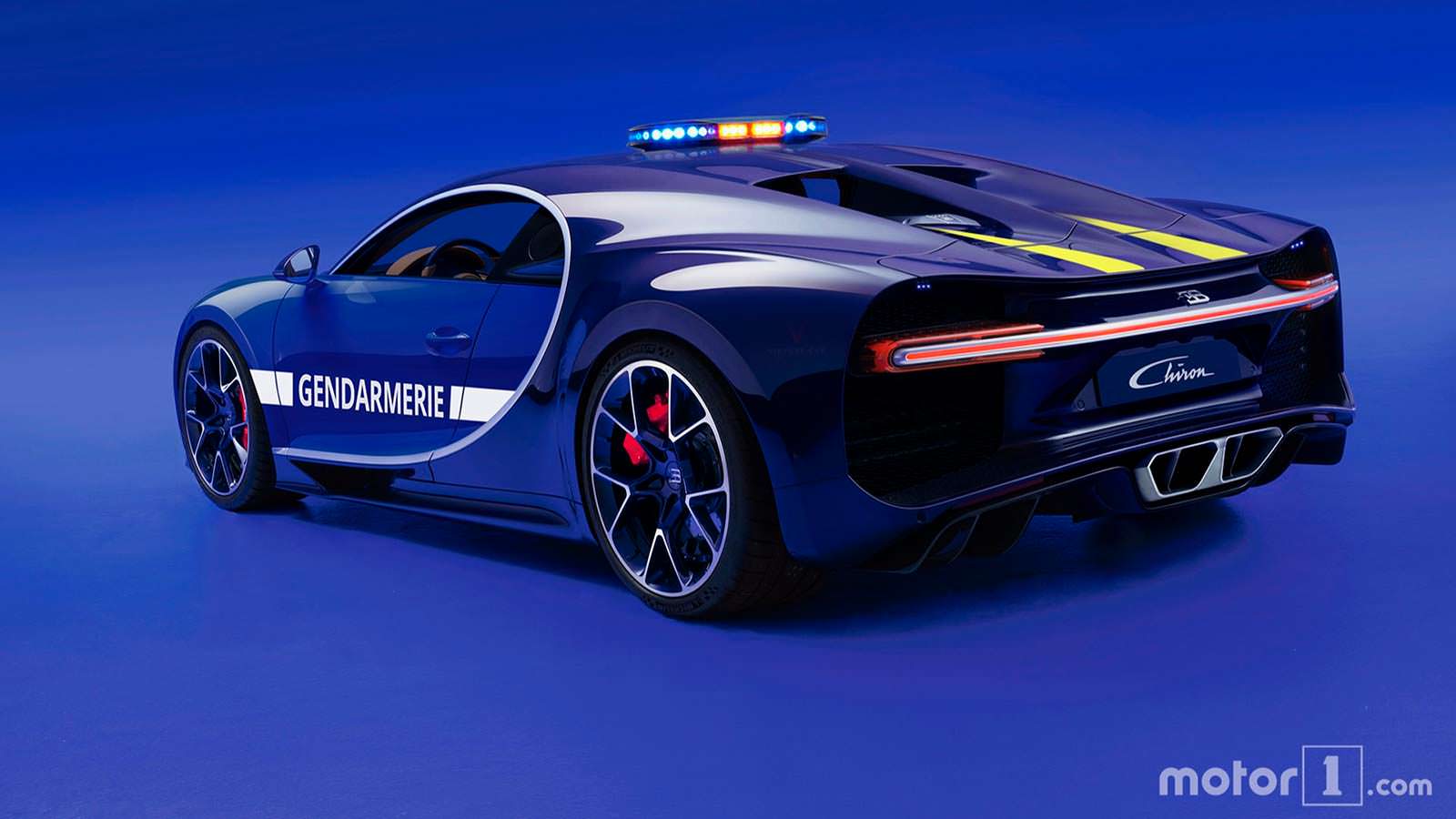 Bugatti Chiron: самый быстрый полицейский автомобиль