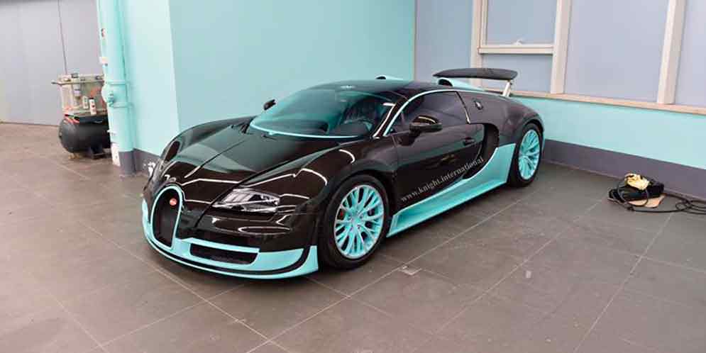 В Дубае продают Bugatti Veyron Tiffany Edition без пробега