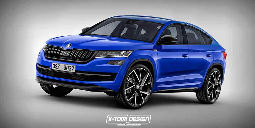 Skoda Kodiaq Coupe неофициально от X-Tomi Design | фото