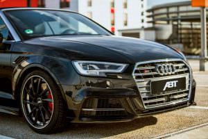 Фото | Ауди S3 Cabrio на черных дисках от ABT