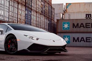 Фото | Белый Lamborghini Huracan оттенка Bianco Avus