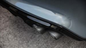 Сдвоенные выхлопные трубы от TechArt на Porsche Panamera