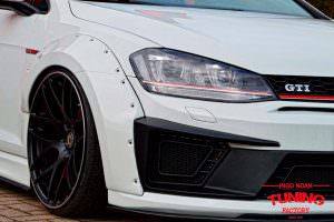 Спортивный бампер Volkswagen Golf GTI в духе Golf R400