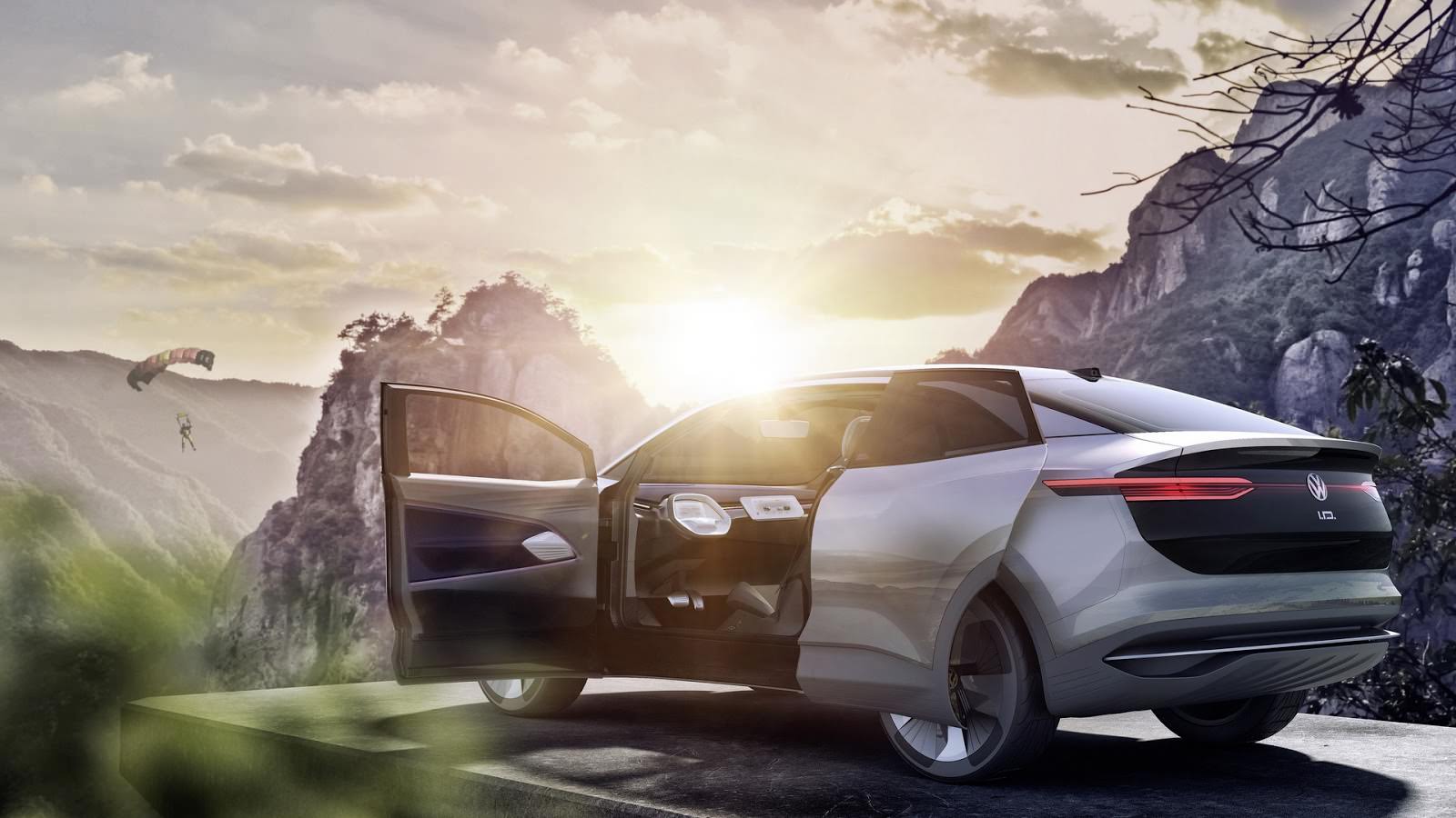 Прототип Volkswagen I.D. Crozz 2017 года