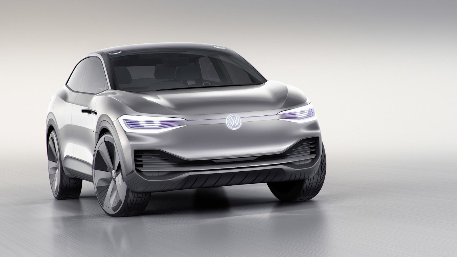 Электрический кроссовер Volkswagen I.D. Crozz Concept 2017