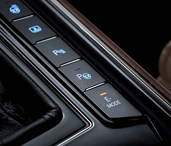 Режим работы E в Volkswagen Phideon PHEV