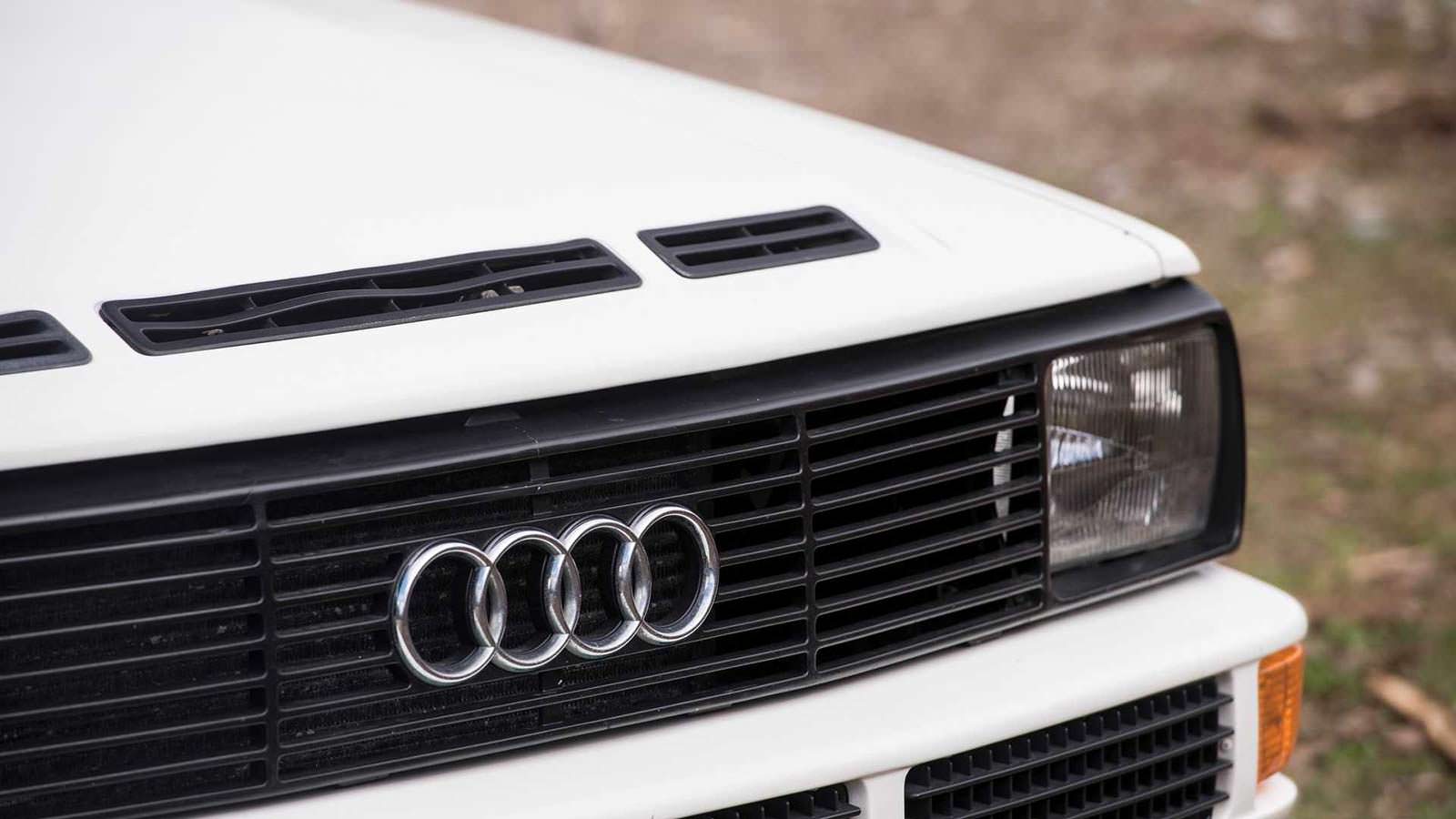 Радиаторная решетка Audi Sport Quattro 1984 года выпуска