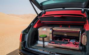 Экипировка для соколиной охоты в Bentley Bentayga