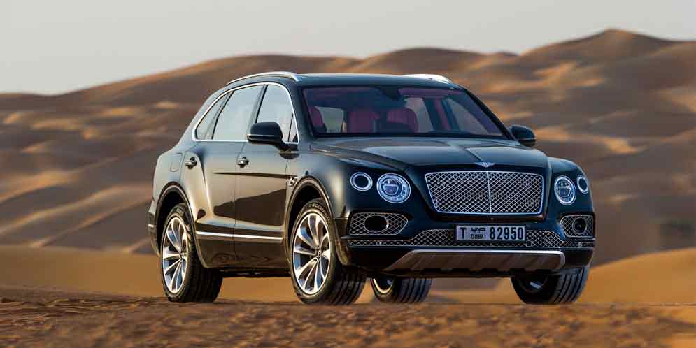 Bentley Bentayga получил соколиные аксессуары от Mulliner
