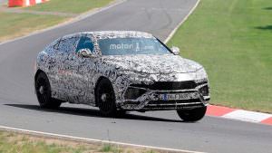 Шпионские фото Lamborghini Urus на испытаниях. 2017 год
