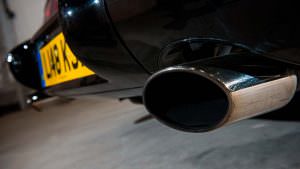 Выхлопная труба Porsche 911 Turbo S Leichtbau 1993 года