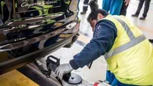 Сцепка фаркопа Porsche Cayenne к Airbus A380