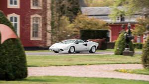 Позолоченный Lamborghini Countach 1987 года выпуска