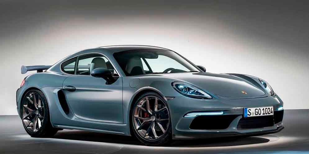 Следующий Porsche Cayman GT4 на неофициальном рендере