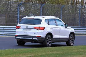 Дорожные испытания SEAT Ateca Cupra. Нюрбургринг, 2017 год