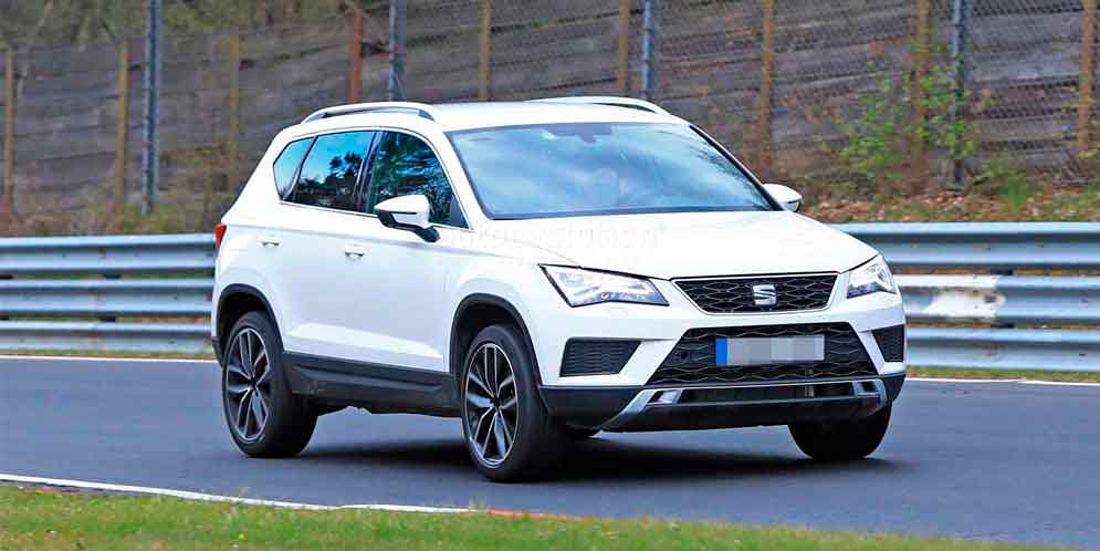 SEAT Ateca Cupra на испытаниях в Нюрбургринге | фото, видео