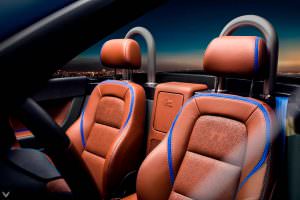 Кожаные сиденья Audi TT Roadster 1998 года
