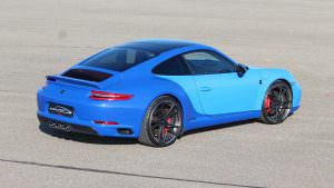 Двухцветный Porsche 911 Carrera S в стиле Bugatti