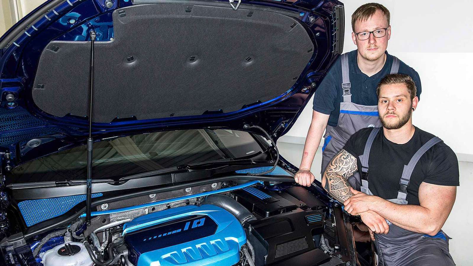 Гибридный двигатель Volkswagen на 410-сил