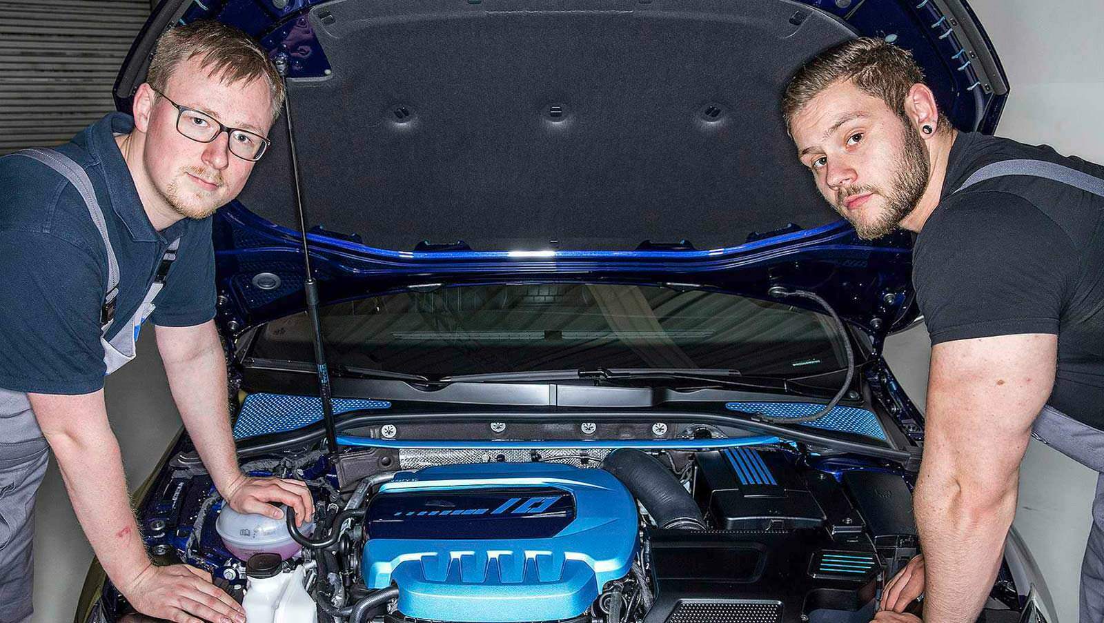 Гибридный двигатель Volkswagen мощностью 410-сил