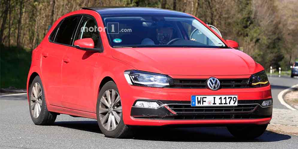 Шпионские фото Volkswagen Polo 2018