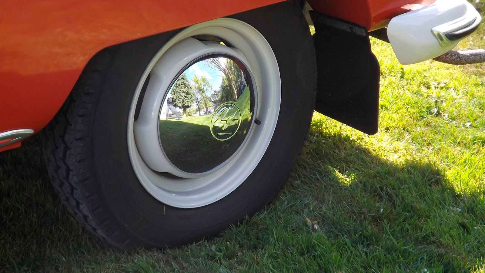 Оригинальные колпаки Volkswagen T1 Samba 1959 года выпуска