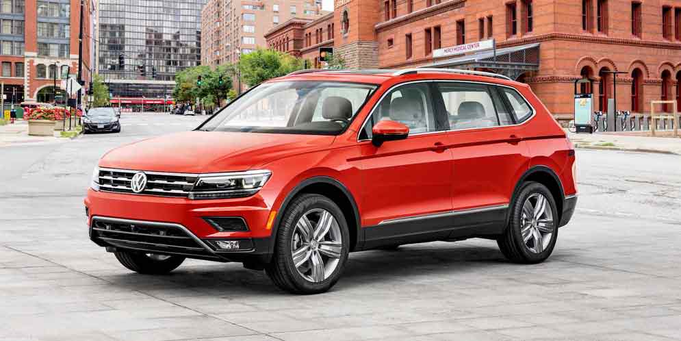 Американский Volkswagen Tiguan 2018