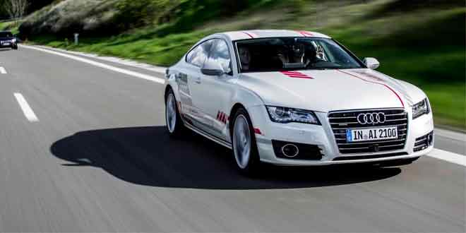 Audi A7 с автопилотом