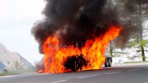 Огонь полностью уничтожил Audi A7 Sportback 2019