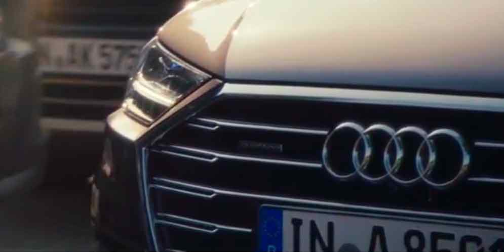 Новый видео-тизер Audi A8 2018: автопилот движения в траффике