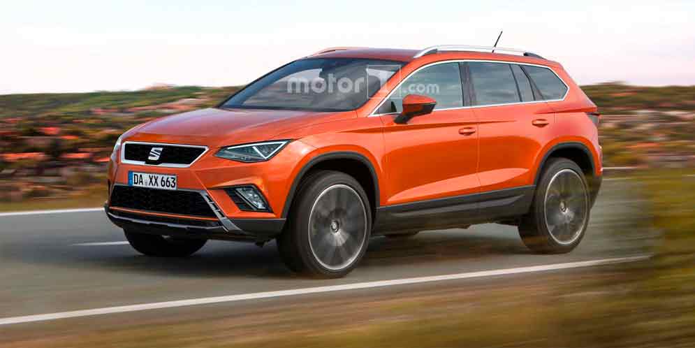 Большой кроссовер SEAT: возможный дизайн, неофициально | фото