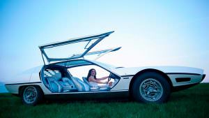 Lamborghini TP200 Marzal. Двери типа крылья чайки