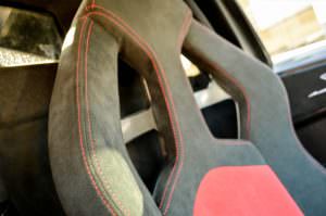 Спортивные сиденья из алькантары Lamborghini Murcielago SV