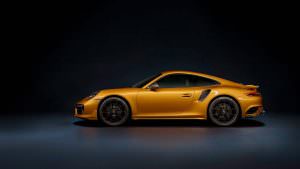 Porsche 911 Turbo S Exclusive Golden Yellow