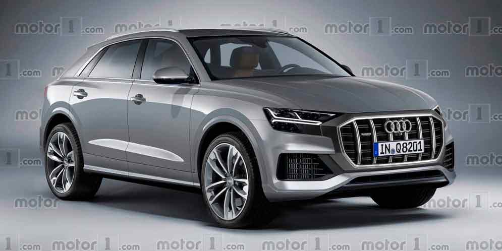 Серийный купе-кроссовер Audi Q8: неофициальный рендер