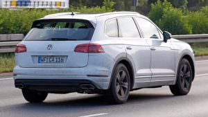Шпионские фото Volkswagen Touareg третьего поколения