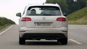 Шпионские фото Volkswagen Touareg в камуфляже