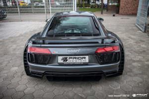 Audi R8 V10 Plus в обвесе PD800WB. Тюнинг от Prior Design