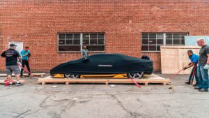 Lamborghini Centenario в чехле