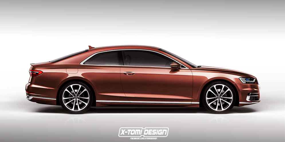 Большое купе из новой Audi A8 от X-Tomi Design | фото