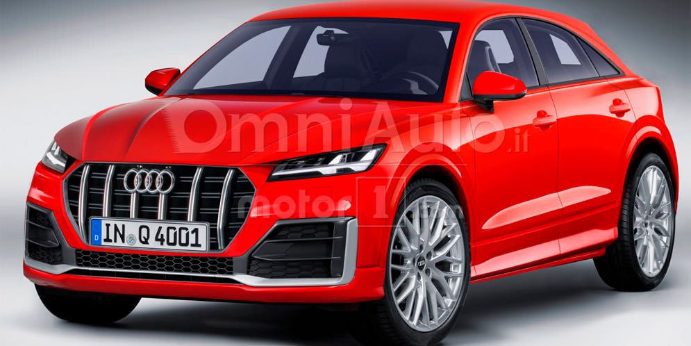 Рендер Audi Q4 как ответ будущей BMW X2. Только в 2019-ом