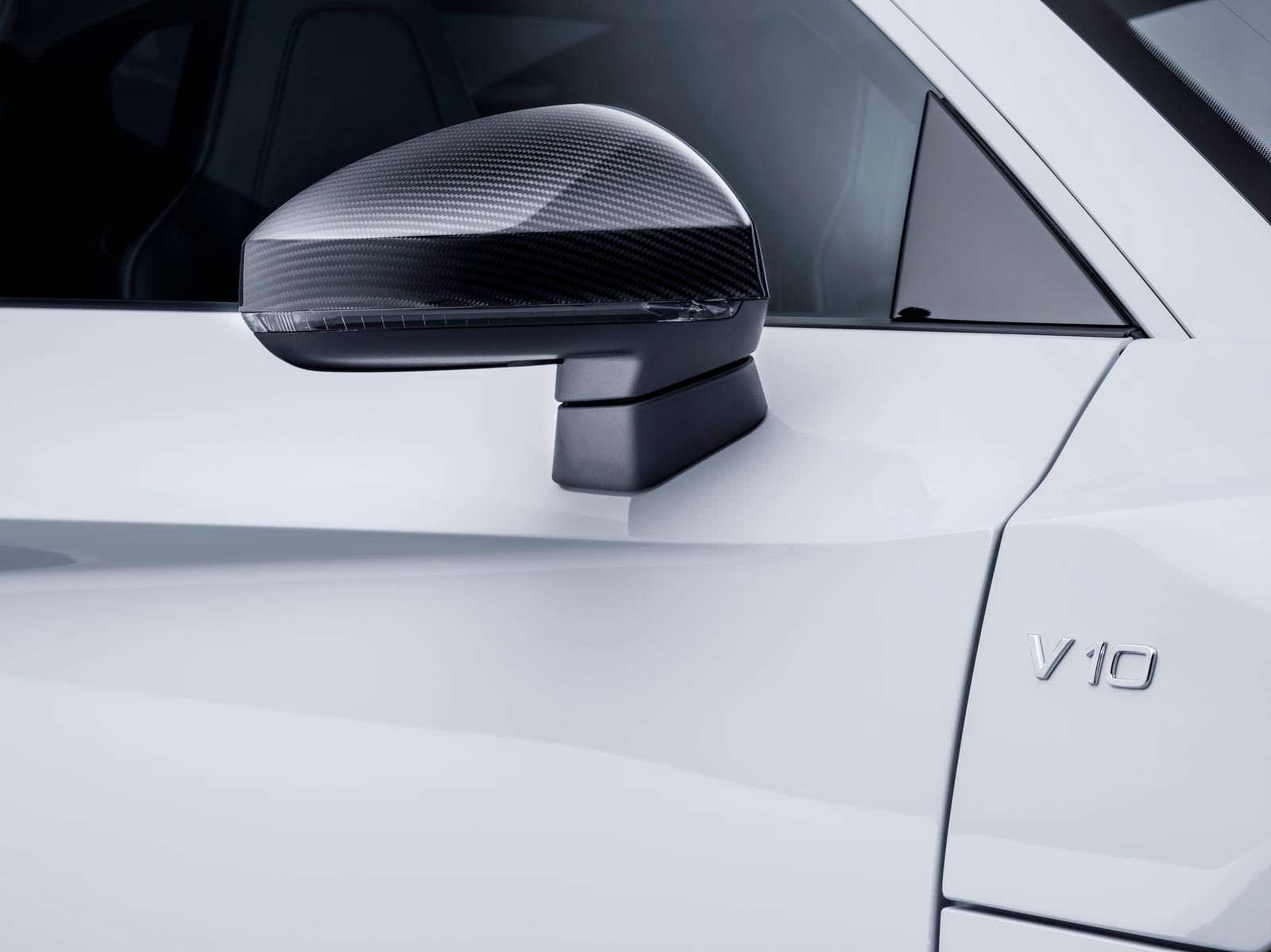 Углеродные зеркала Audi R8 Performance