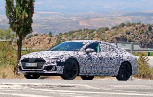 Audi S7 Sportback нового поколения в камуфляже