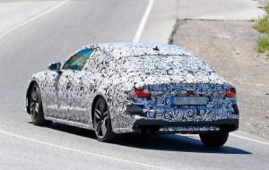 Закамуфлированная Audi S7 Sportback 2018