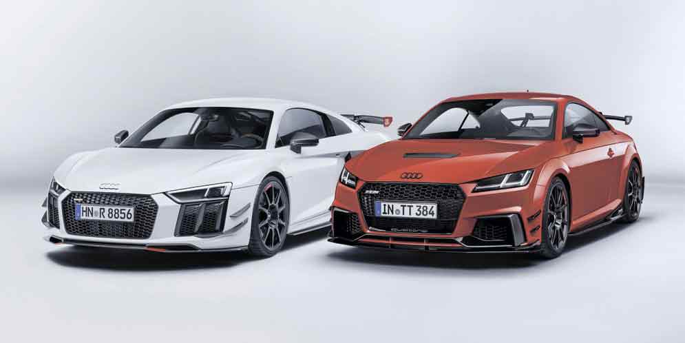Audi R8 и TT RS получили новые наборы Performance | фото