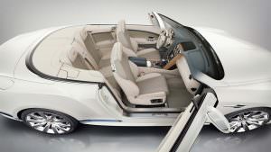 Интерьер Bentley Continental GTC Galene от Mulliner