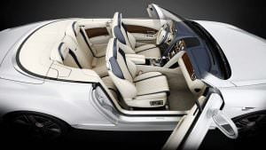 Схемы интерьера Bentley Continental GT Timeless Series