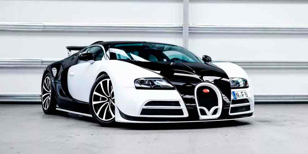 Bugatti Veyron Mansory Vivere в панда-окраске: 1 из 2 | фото